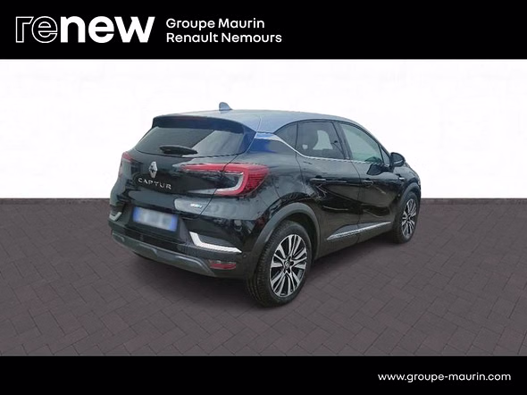 RENAULT Captur 1.6 E-Tech hybride rechargeable 160ch Initiale Paris -21 - Vue 3