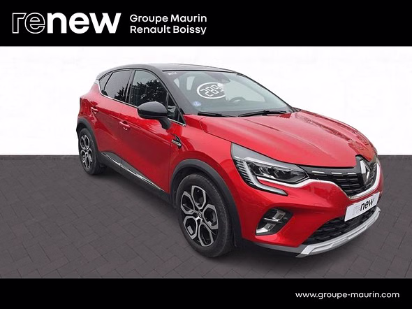 RENAULT Captur 1.3 TCe mild hybrid 160ch Techno EDC - Vue 2