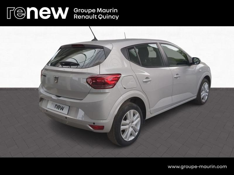 DACIA Sandero d’occasion à vendre à QUINCY-SOUS-SÉNART chez GGF - SAVY (Photo 4)