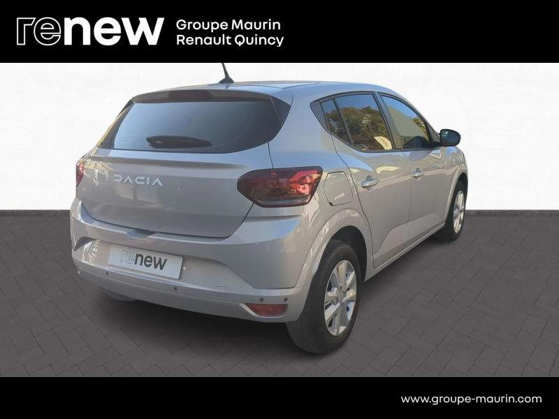 DACIA Sandero d’occasion à vendre à QUINCY-SOUS-SÉNART chez GGF - SAVY (Photo 4)