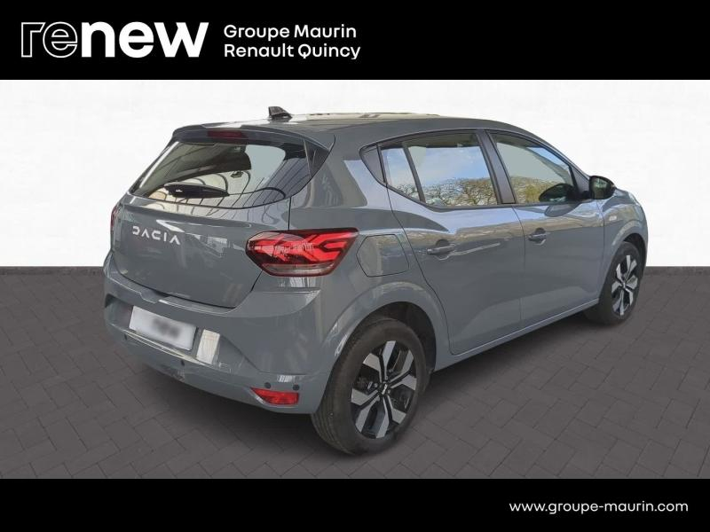 DACIA Sandero d’occasion à vendre à QUINCY-SOUS-SÉNART chez GGF - SAVY (Photo 4)
